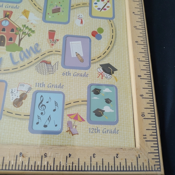 Display children's school pictures with this beautiful Memory Lane School frame - Picture 4 of 12